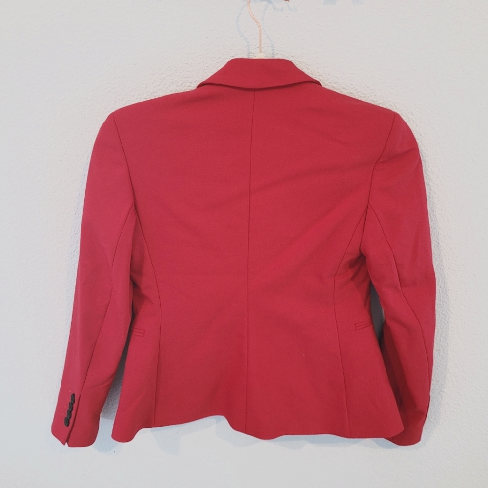 00 Petite Express Red Blazer
